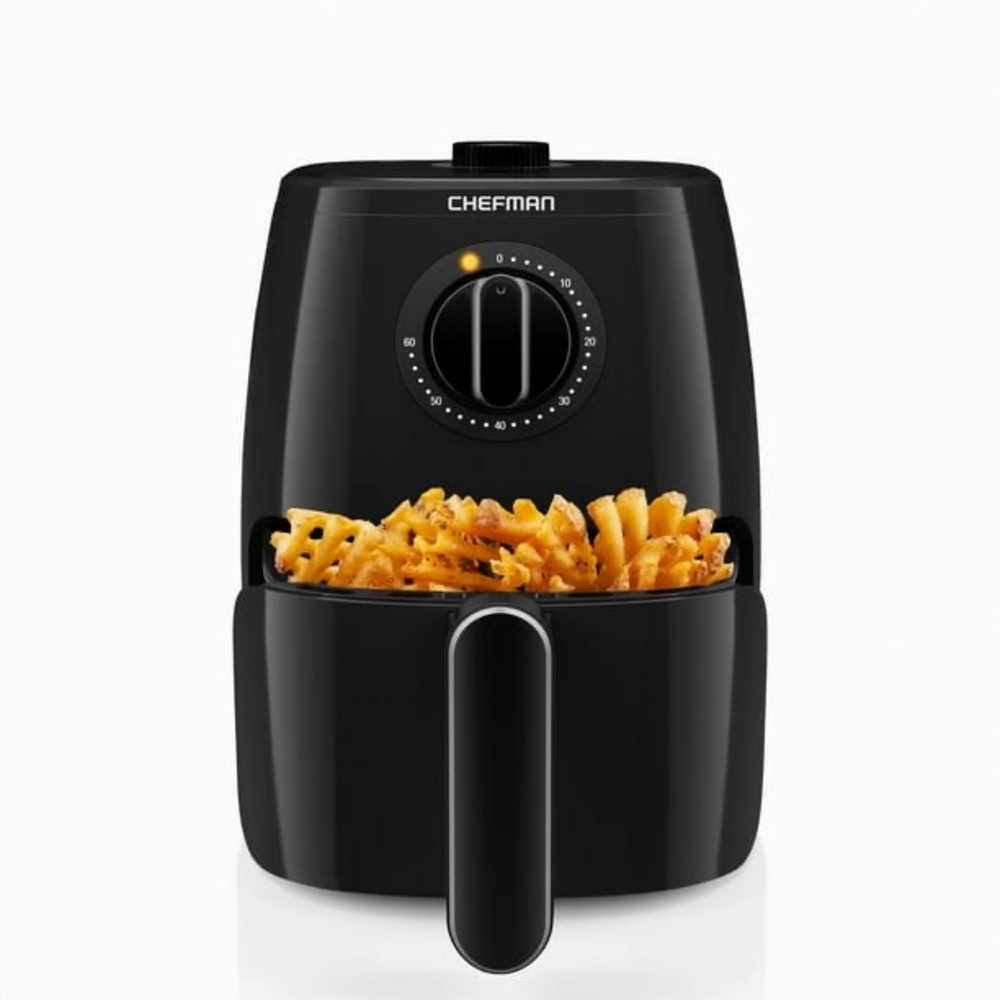 Chefman Turbo Fry Air Fryer with Adjustable Temp Control, 2 Qt Capacity